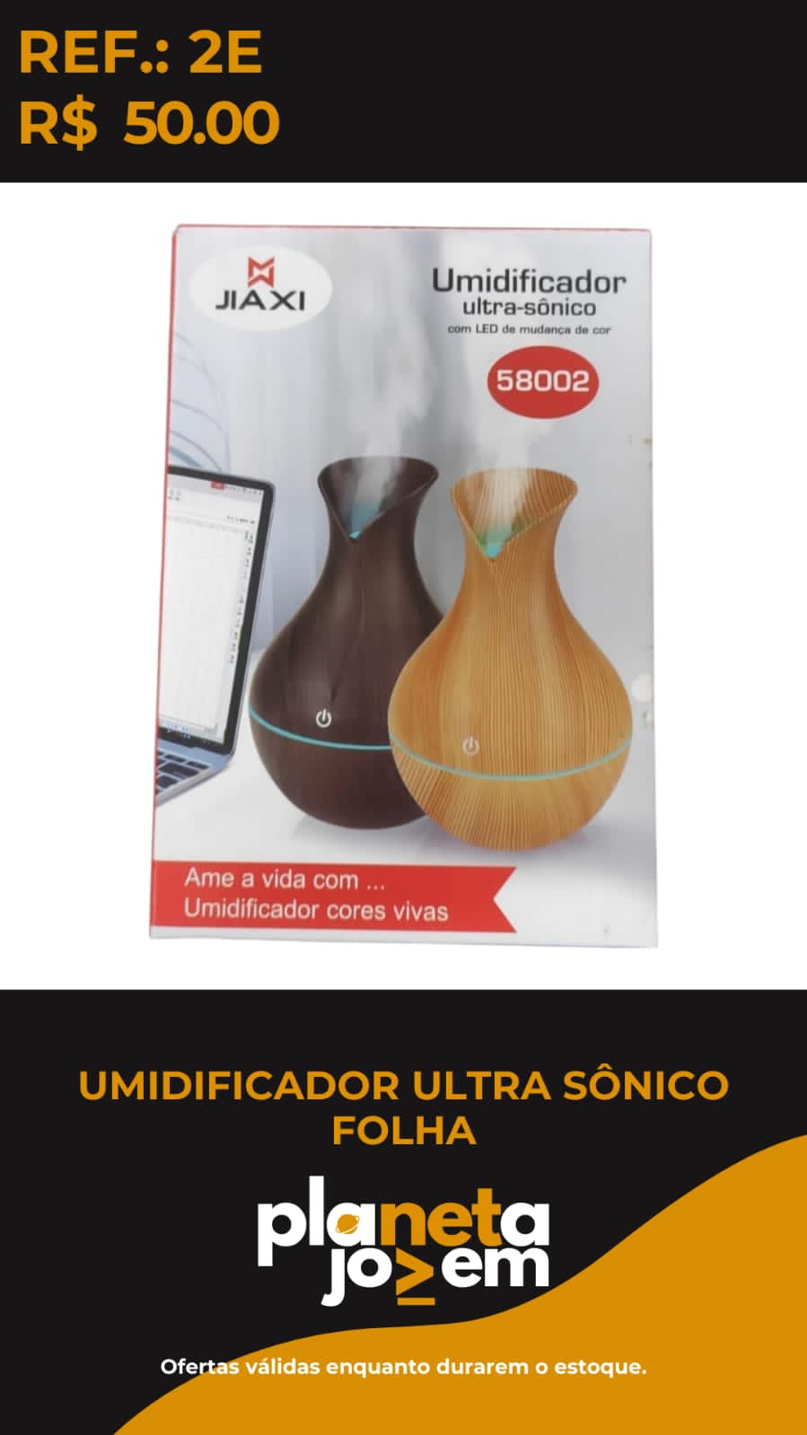 Umidificador Ultra SôNico Folha